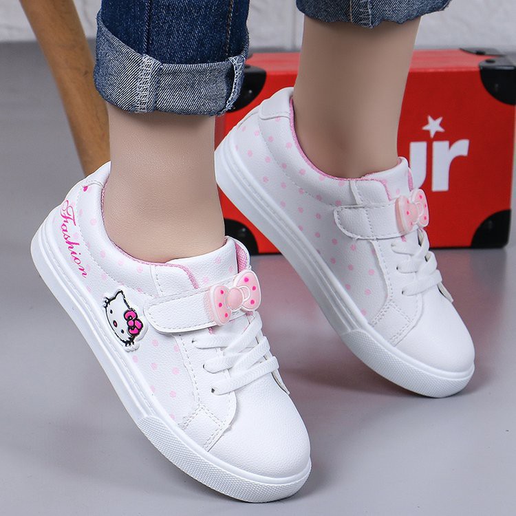 Giày Sneaker Chất Canvas Hoạ Tiết Hoạt Hình Cho Bé