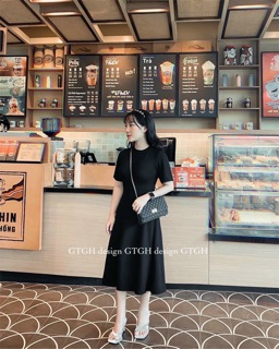 Váy dáng xoè 4 màu dành cho nữ