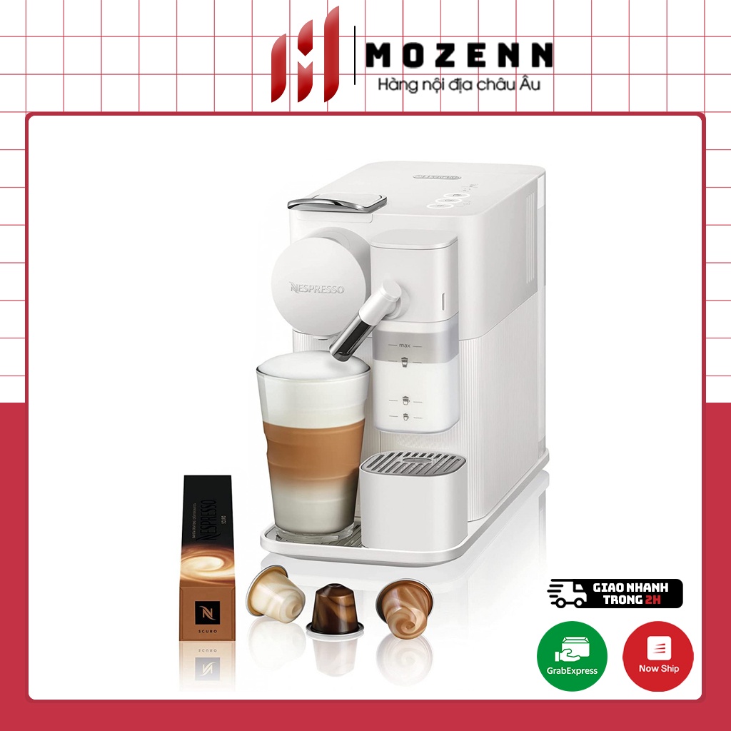 Máy pha cà phê viên nén Nespresso DeLonghi EN510 EN510.W [nhập Đức chính hãng]