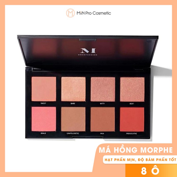 Má hồng Morphe 8W Warm Master 8 ô