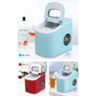 Máy làm đá viên tự động HICON Nhật Bản 15Kg/24H (Xanh / Bạc) - Home and Garden