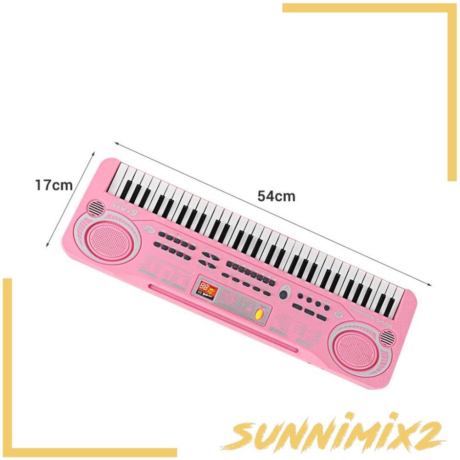 Đàn Piano Điện Tử 61 Phím Sunnix2 Cho Người Mới Bắt Đầu