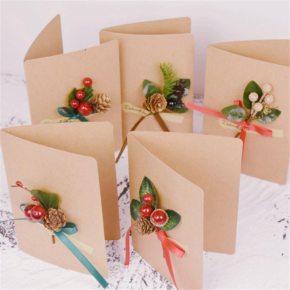 Set 5 Món Phụ Kiện Trang Trí Thủ Công Bằng Chất Liệu Nhân Tạo Màu Đỏ