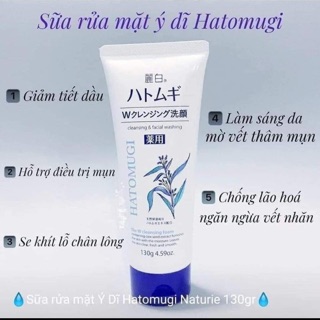 Sữa rửa mặt hatomugi