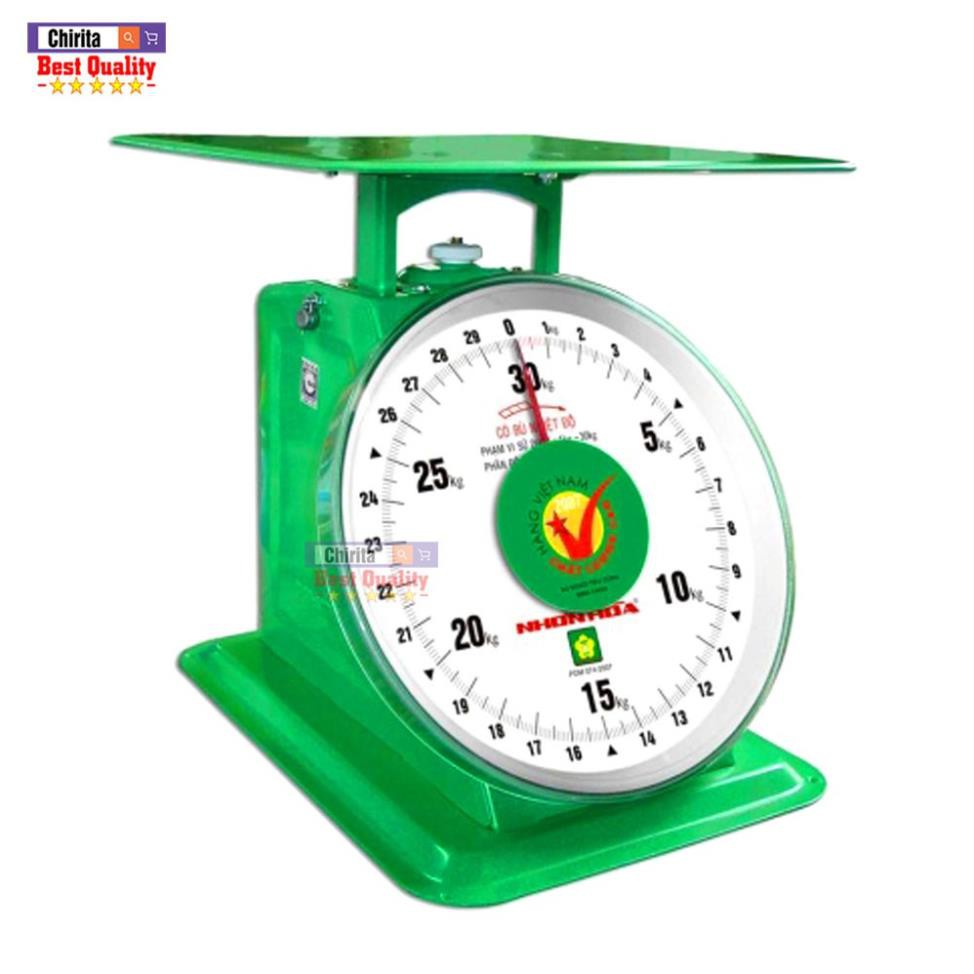 Cân Nhơn Hòa Đồng Hồ 30Kg Hàng Chính Hiệu Cao Cấp - Bảo Hành 12 Tháng CĐHNH30