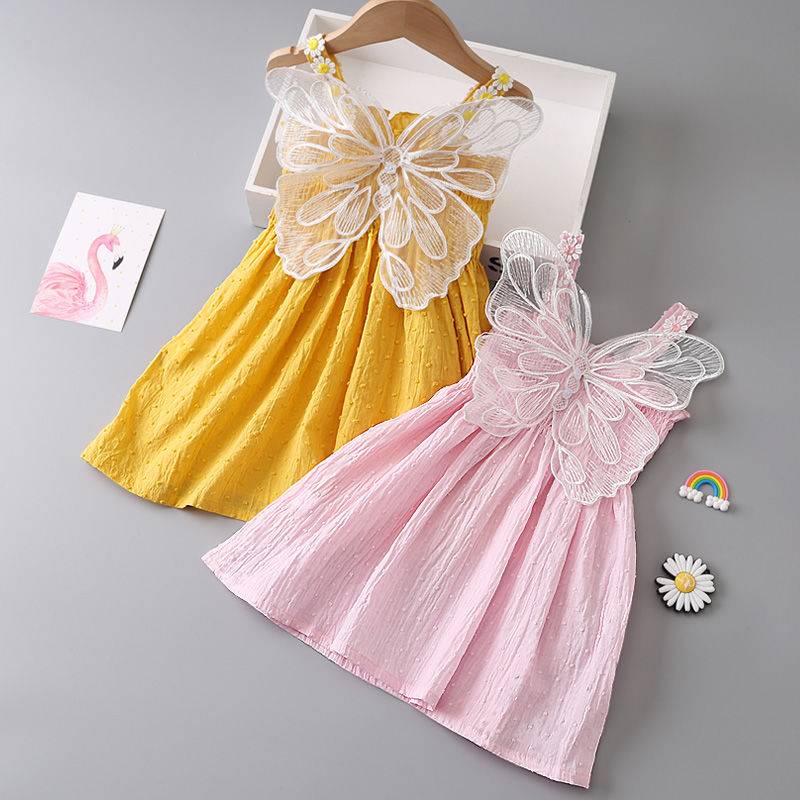 Đầm Xòe Công Chúa Xinh Xắn Cho Bé Gái