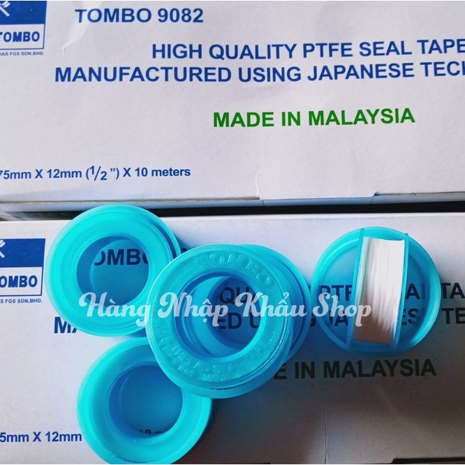 Keo lụa quấn ống nước TOMBO hàng Malaysia (Băng tan, Cao su non )