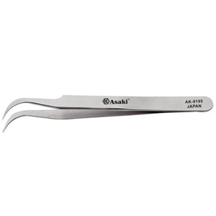 Nhíp gắp linh kiện mũi cong Asaki AK-9195
