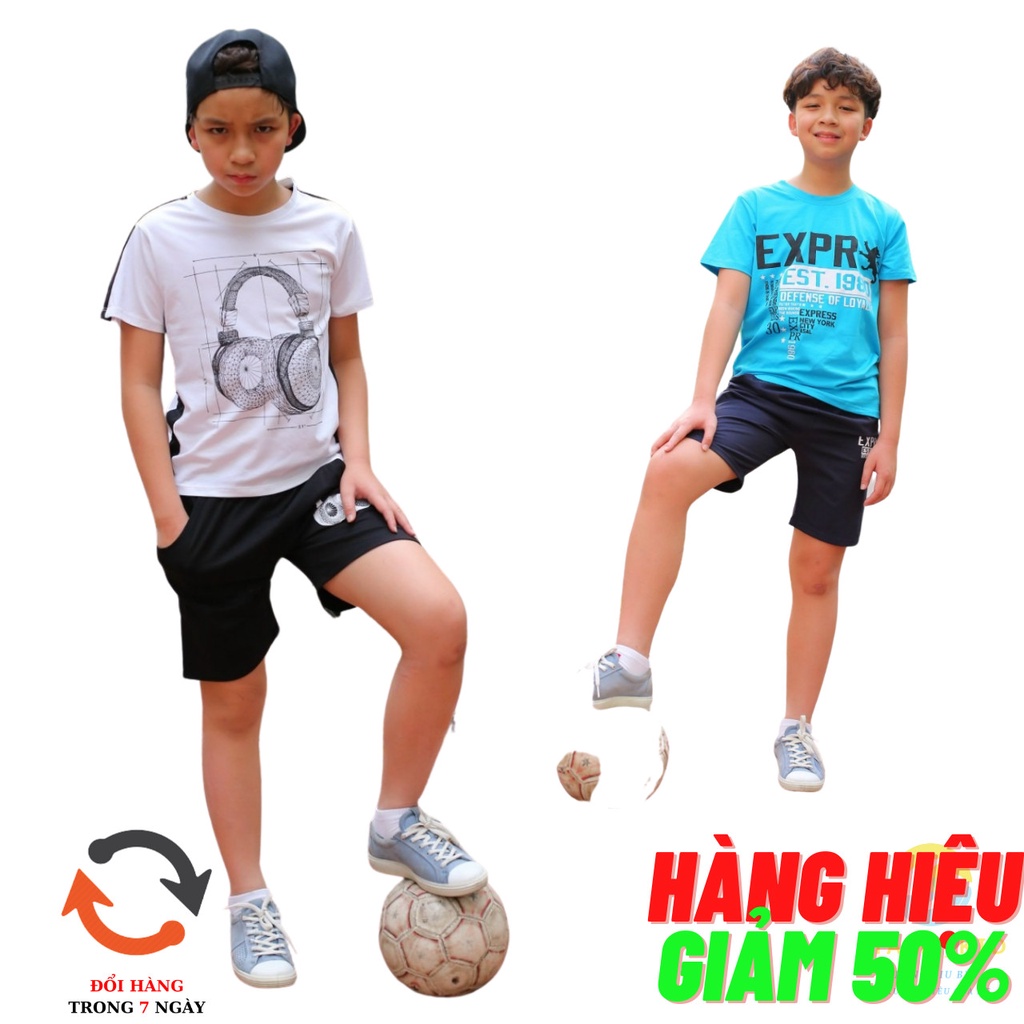 bộ thể thao bé trai sành điệu 100% cotton đẹp, mamikid