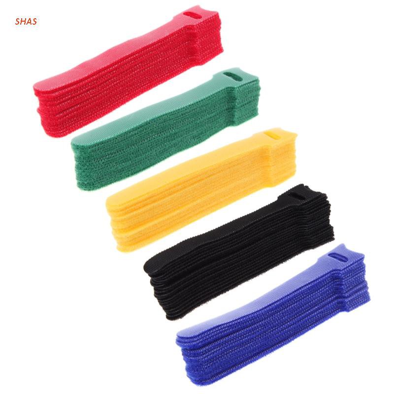Bộ 20 Dây Quấn Cáp / Tai Nghe / Chuột Có Thể Tái Sử Dụng
