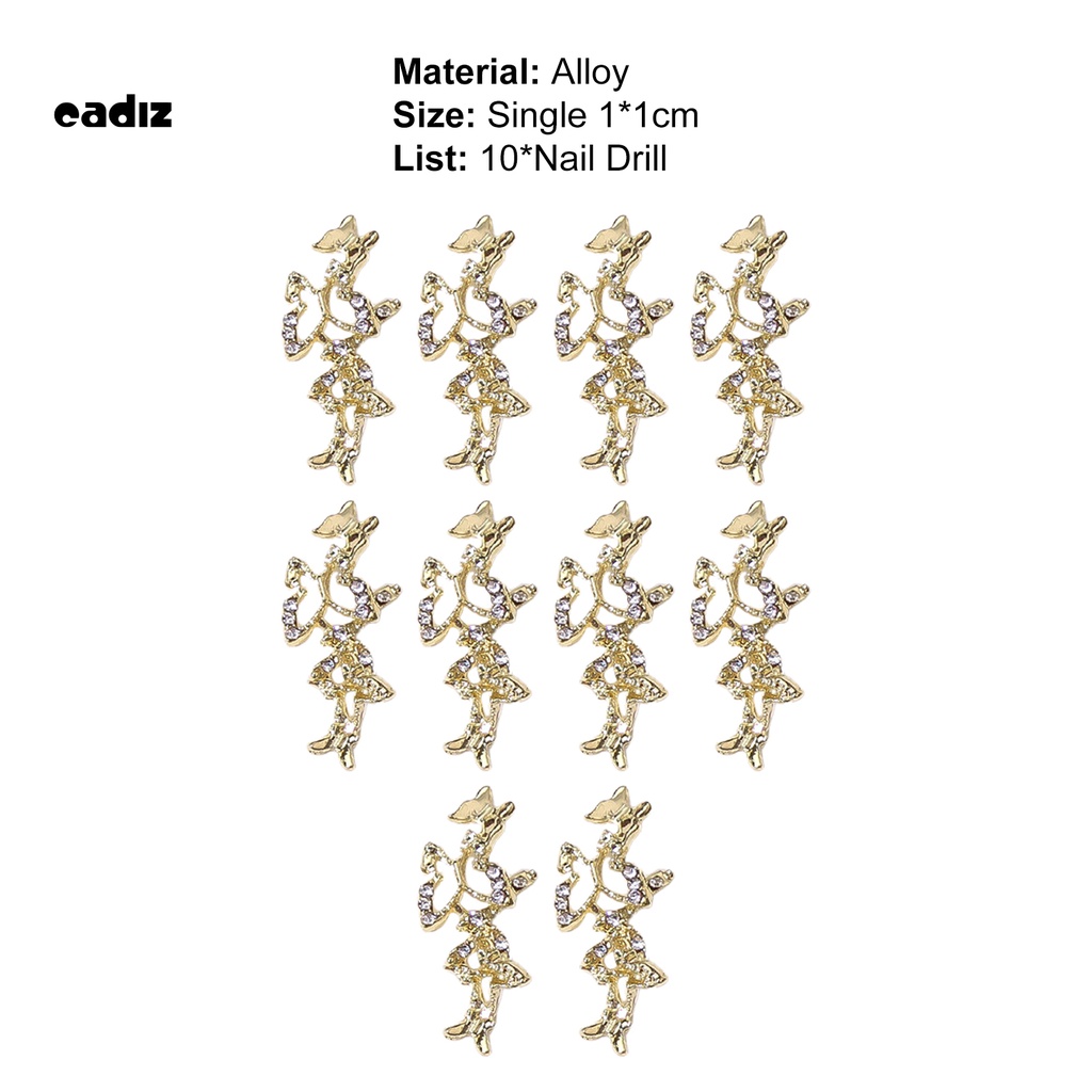 [Hàng mới về] Hạt cườm hợp kim đính đá trang trí móng DIY