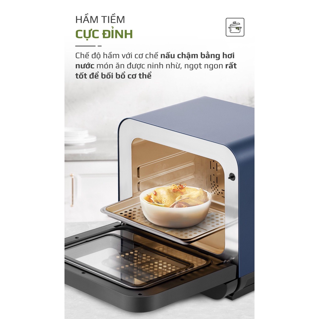Nồi Chiên Hơi Nước OLIVO SF18 - Thương hiệu Mỹ - Dung Tích 18L - Công Suất 2450W (OLIVO SF 18)
