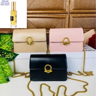 Túi size 18 quai xích- đeo được hai kiểu quai đôi và quai đơn