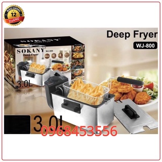 BẾP CHIÊN ĐIỆN- SOKANY - BẾP CHIÊN NHÚNG ĐIỆN 3L