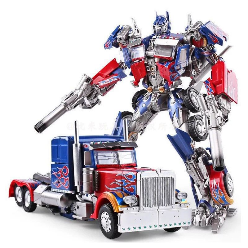 Sẵn kho new Mô hình Optimus prime robot biến hình Ls-03 ls03 Ls03 bmb black mamba oversize