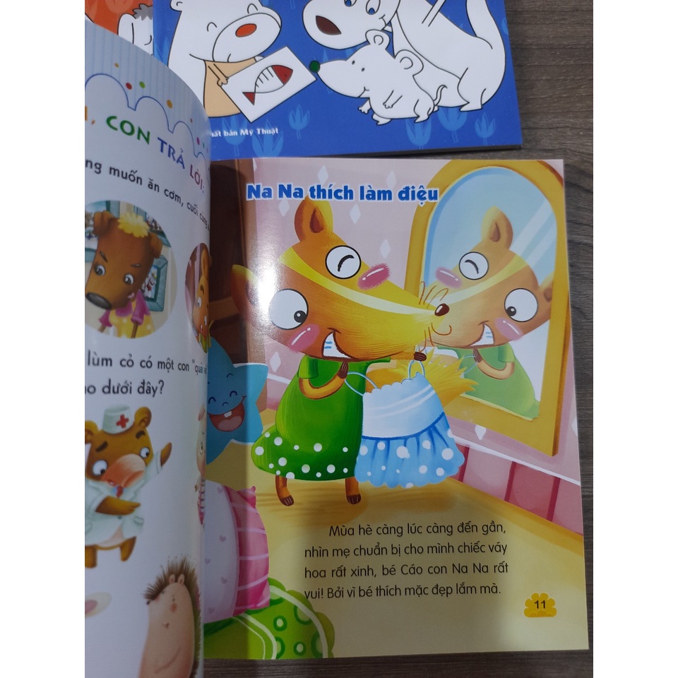 Sách - Cùng con rèn thói quen tốt bộ 10 cuốn - ML-TNHI-TT01