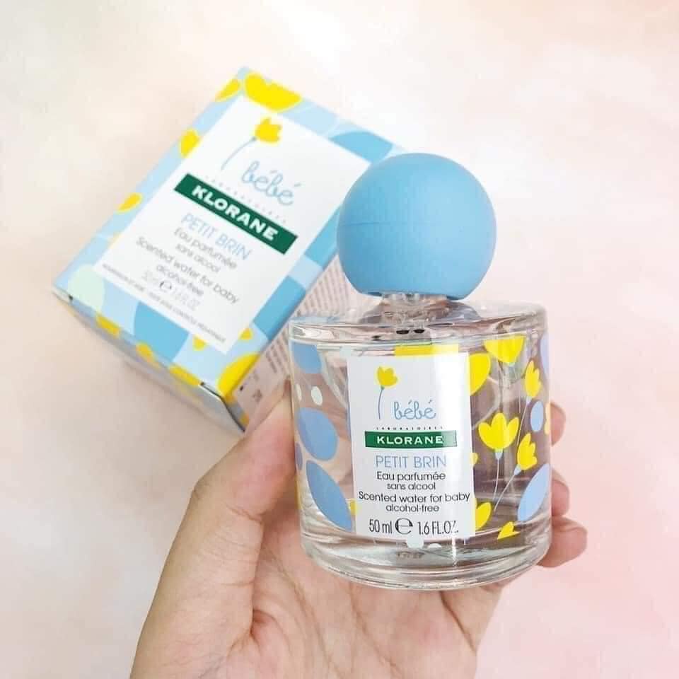 Nước hoa cho bé KLORANE Bebe 50ml, nước hoa Pháp organic cho trẻ từ 1 tuổi - Monnie Kids