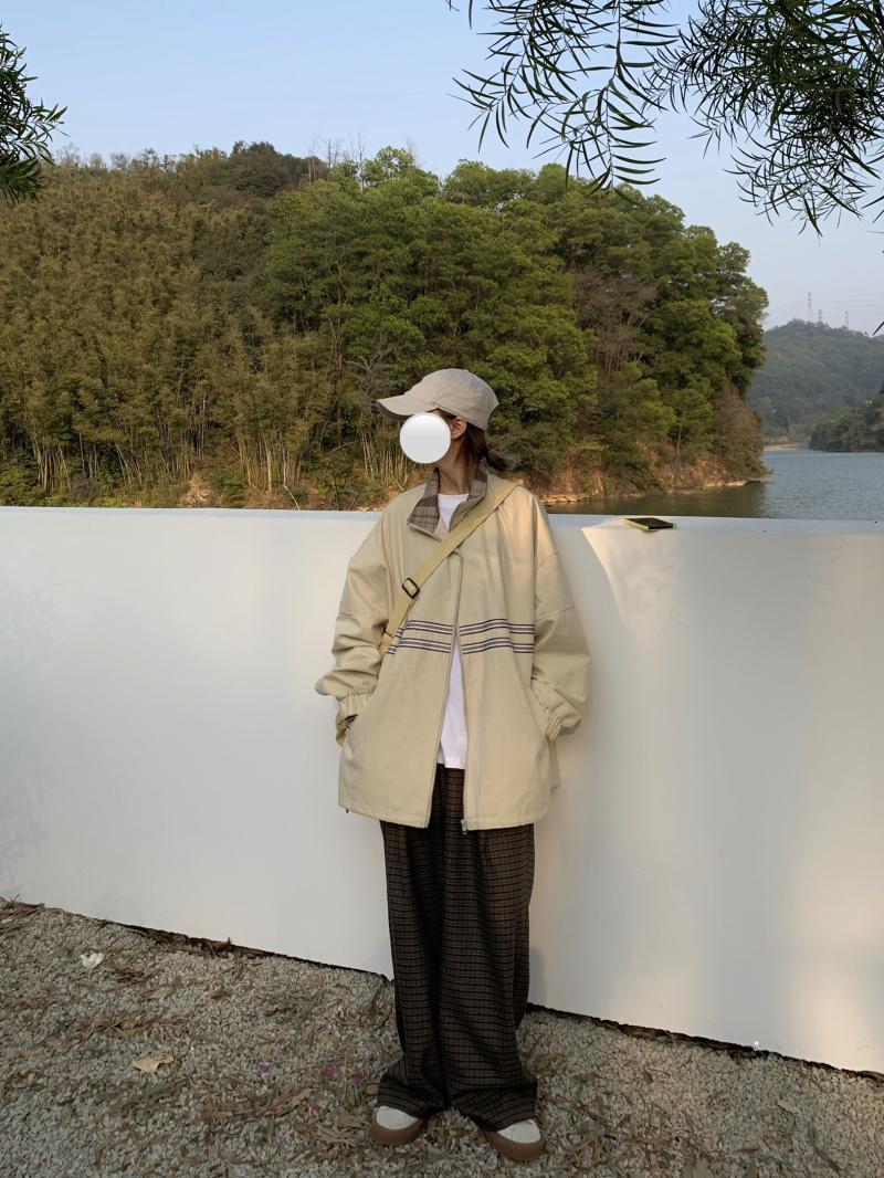 Áo Khoác Bóng Chày Nữ Thời Trang Hàn Quốc 2021