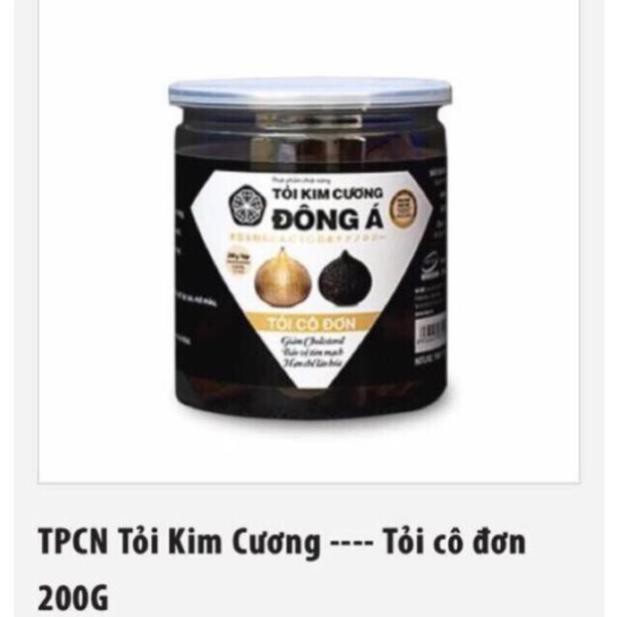 Tỏi đen kim cương Đông Á 200gr -300gr-500gr