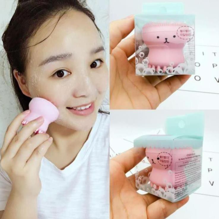 Bông rửa mặt bạch tuộc Etude House My Beauty Tool Jellyfish Silicon