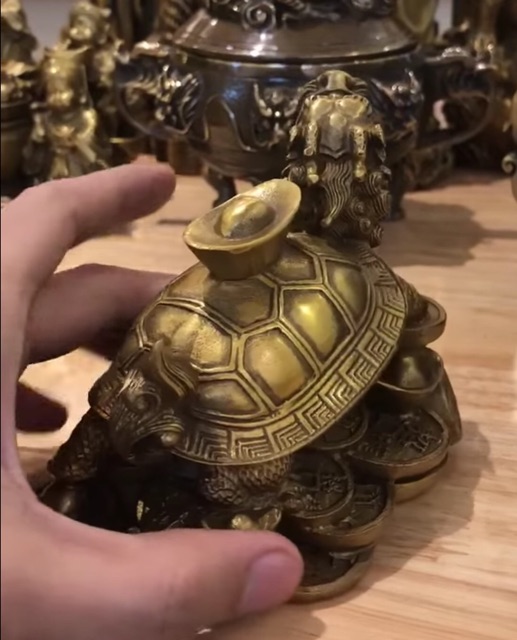 Tượng Long Quy phong thủy Chiêu tài Hưng gia Trấn Trạch tphcm