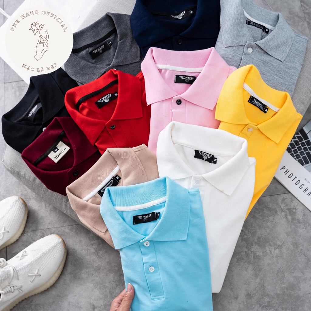 [Hàng VNXK] Áo PoIIo Nam Trơn - Áo Phông Nam Có Cổ - Chất Đẹp Thoáng Mát - Dễ Phối Đồ. P52