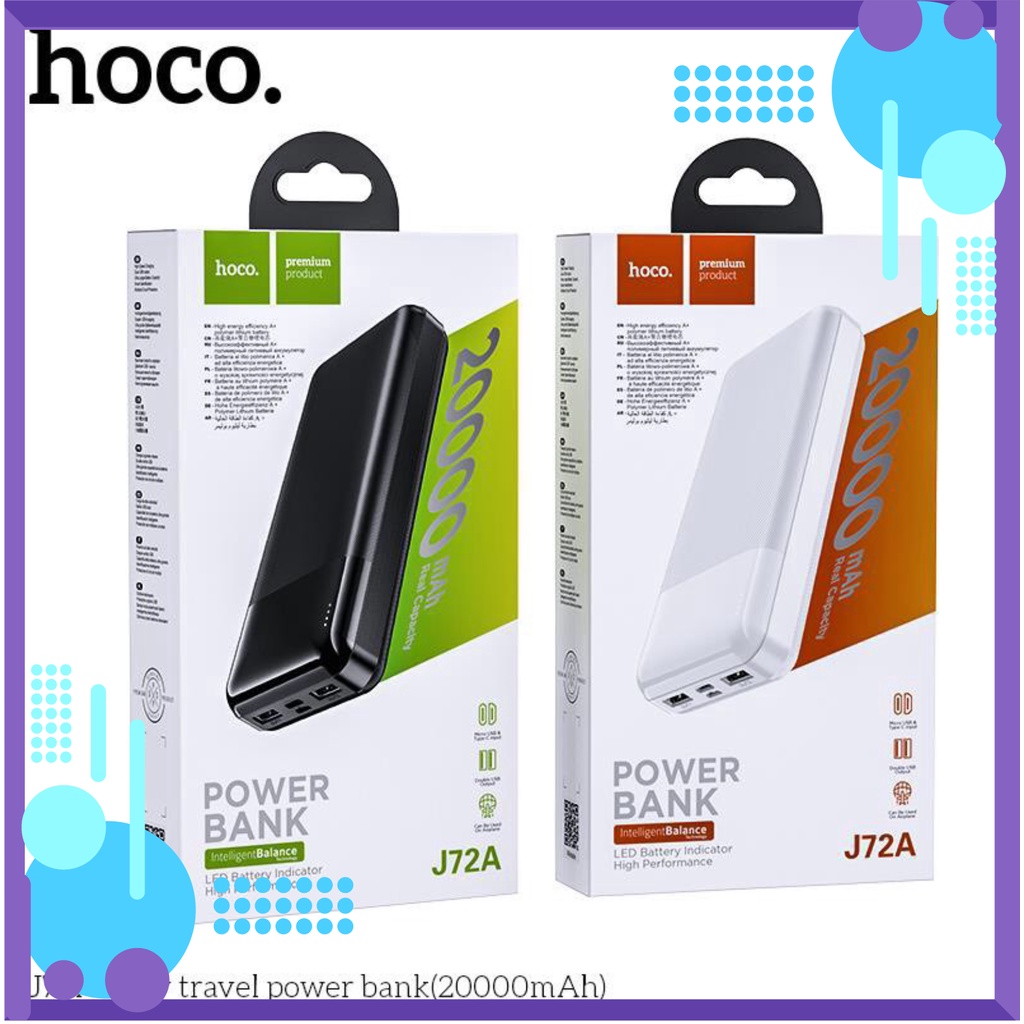 Pin Dự Phòng Hoco J72A 20.000mah - hàng Chính Hãng