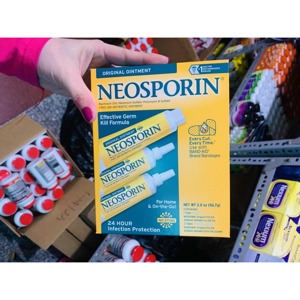 Kem bôi ngoài da Neosporin 28,3g và 14,2g