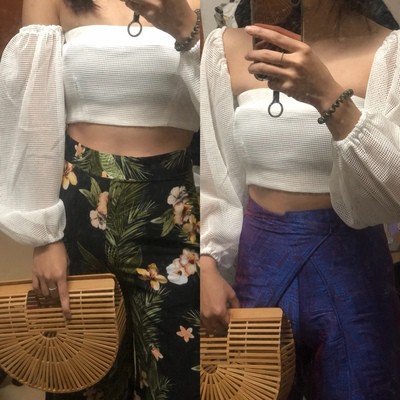 CROPTOP LƯỚI
