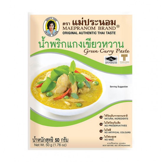 Gia vị cà ri xanh thái lan Green Curry Paste