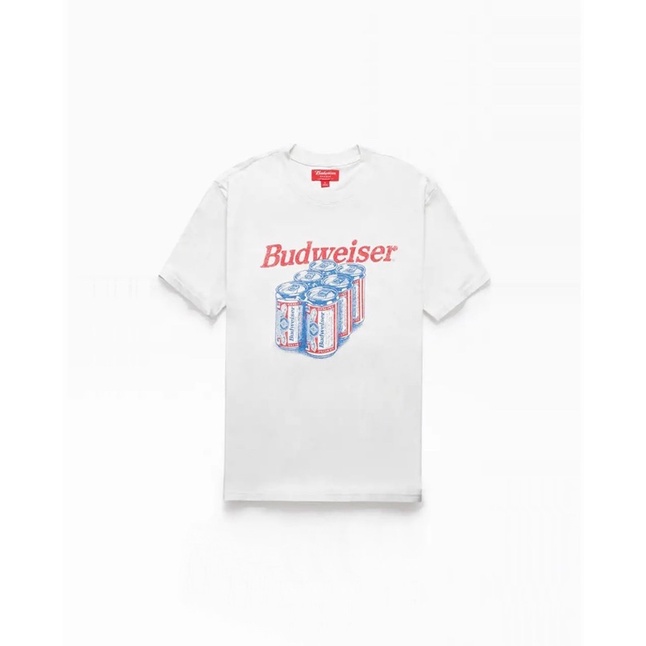 Áo thun ngắn tay chính hãng PACSUN X BUDWEISER 2018