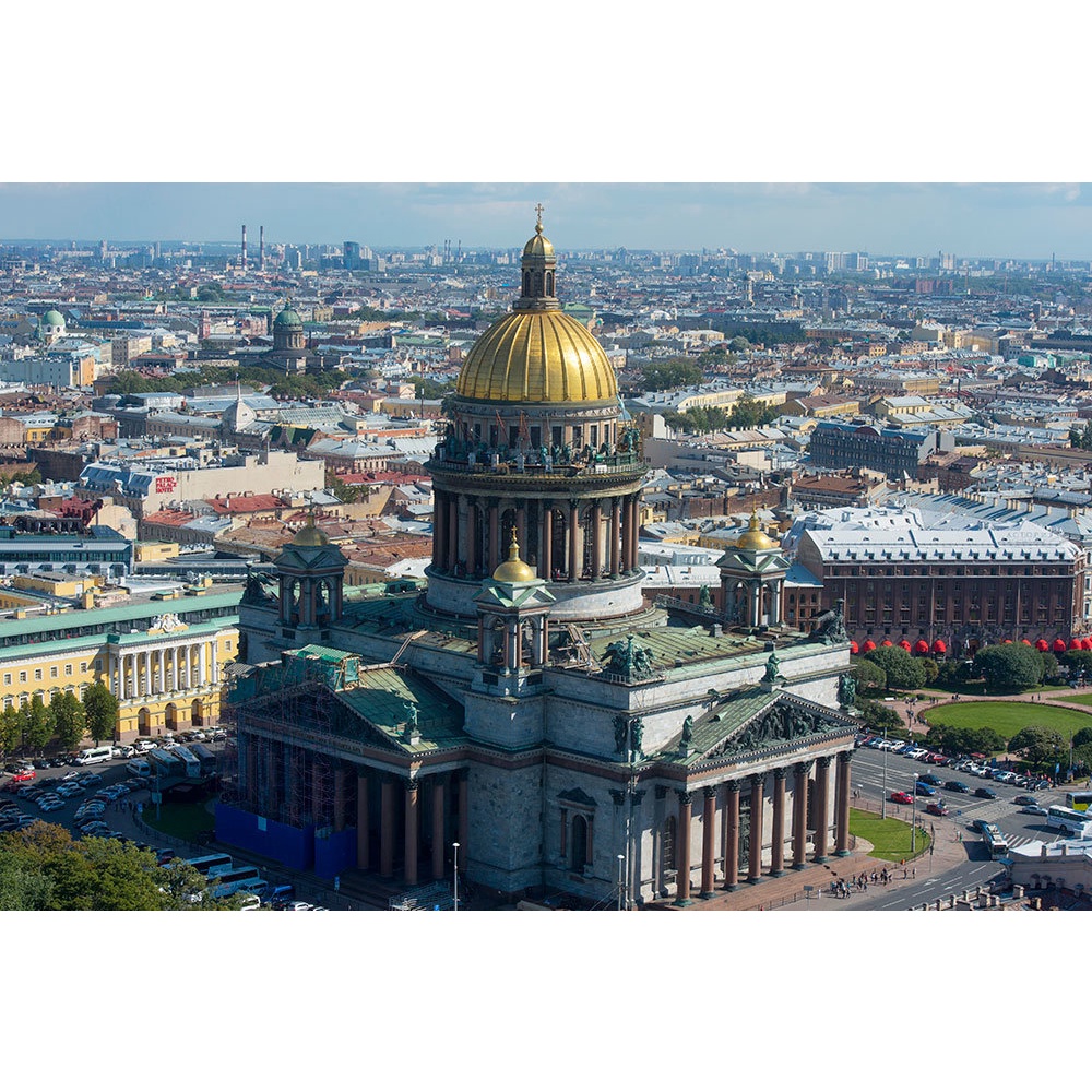 Kiến trúc Nhà Thờ Nga - Mô hình nhà giấy 3D