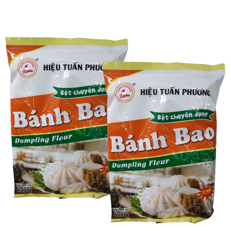 Bột Bánh Bao Tuấn Phương Gói 400g Có Sẵn Men Nở