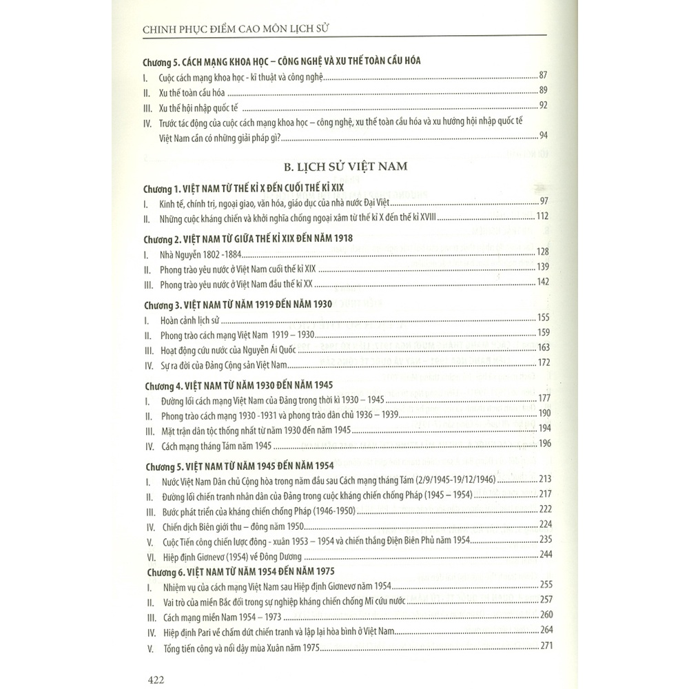 Sách - Chinh Phục Điểm Cao Luyện Thi Môn Lịch Sử Thi THPT QG Và Thi Học Sinh Giỏi THPT