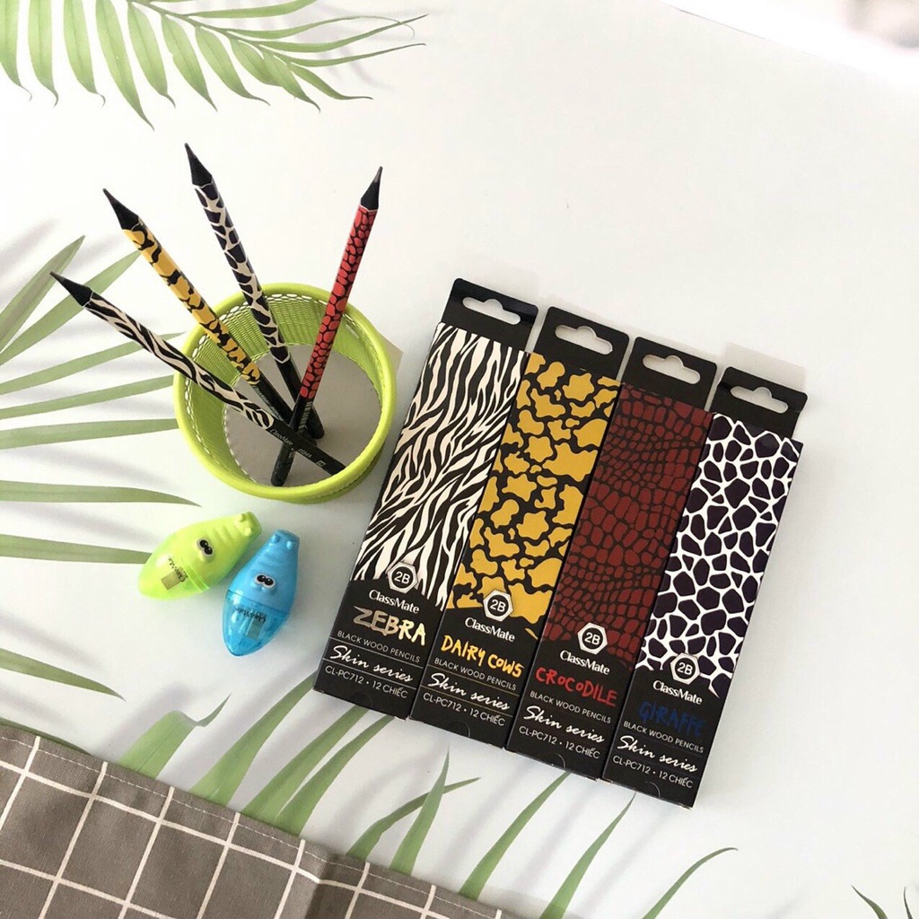 Bút chì Gỗ Đen 2B Cao Cấp Classmate Skin Series CLPC712