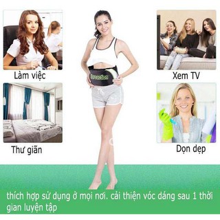 [ Hàng Chính Hãng ]  Đai massage tan mỡ bụng, thon gọn bụng Vibroaction