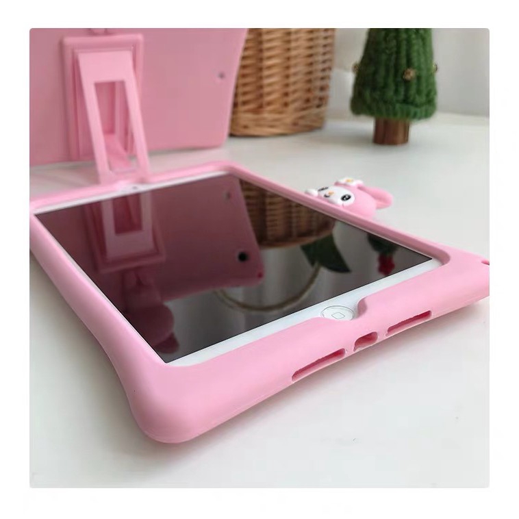 Ốp kiểu dáng hoạt hình màu hồng dễ thương cho iPad 9.7 2018 2017 10.2 7th Pro 9.7 10.5 Air 1 2 3/ipad Mini 1 | BigBuy360 - bigbuy360.vn
