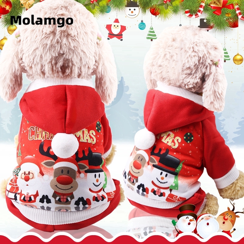 Áo len thiết kế phong cách giáng sinh dễ thương dành cho thú cưng