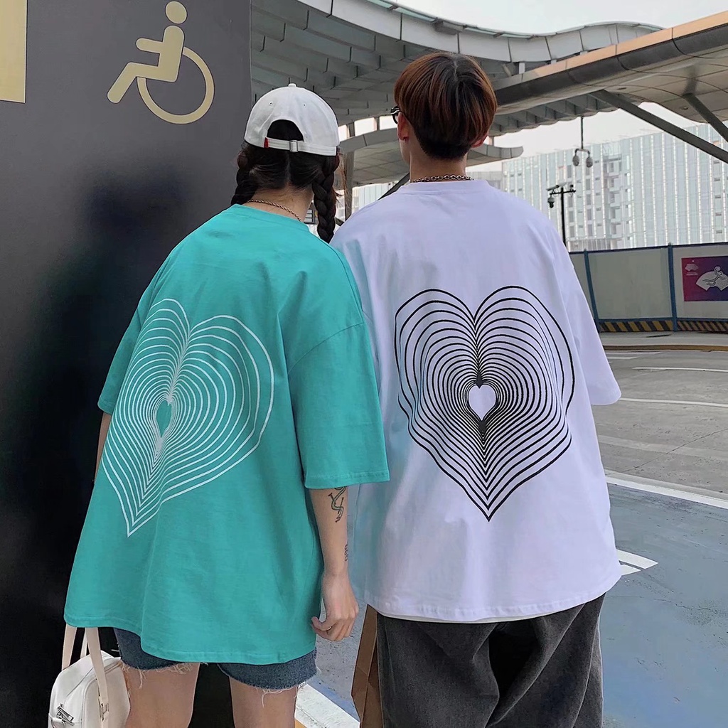 Áo Thun Dáng Rộng In Chữ Phong Cách Nhật Bản Thời Trang Mùa Hè Cho Nam Và Nữ Size M-5XL