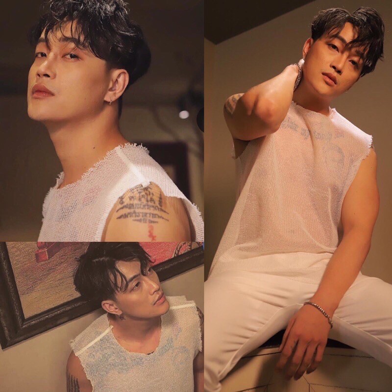 Áo tank top lưới nam hot trend