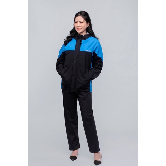 ÁO MƯA BỘ CHỐNG THẤM CAO CẤP 2 LỚP SAKURA