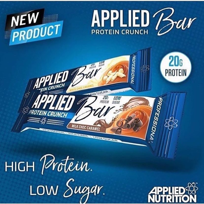 Bánh Protein Bar - Applied Nutrition Bar - Ăn Kiêng, Ăn Vặt, Bổ Sung Đạm, Ít Calo Ít Đường  Bữa Phụ Dinh Dưỡng Không Béo