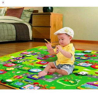 Thảm chơi 2 mặt cho bé Maboshi size 1,6mx2m chất liệu cao cấp an toàn cho bé Sản Phẩm Chất Lượng Cao