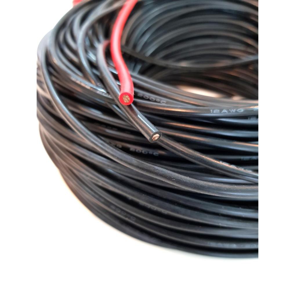 Dây điện Silicon dẻo, chịu nhiệt 16 AWG.