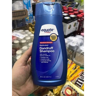 Dầu gội dành cho tóc và da đầu bị gàu equate dandruff shampoo