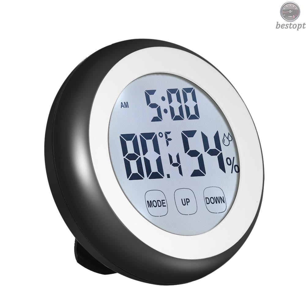 Đồng Hồ Báo Thức Kỹ Thuật Số Đa Năng B & O° C/° F Có Chức Năng Đo Nhiệt Độ Và Độ Ẩm