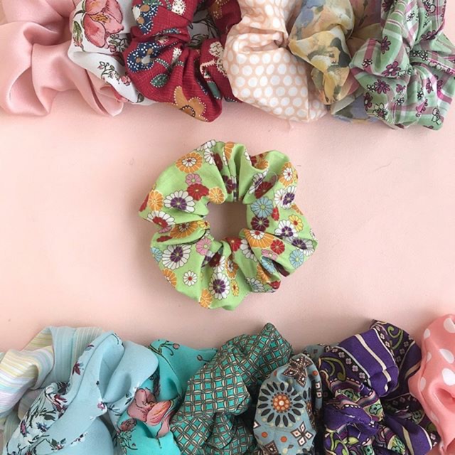 Scrunchie hoa (Sherbet Scruchie)