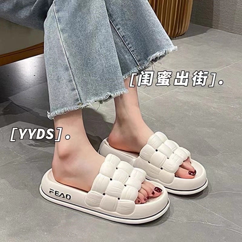 Jiashucheng Dép Đi Trong Nhà Đế Dày Chống Trượt Thời Trang Cho Cặp Đôi