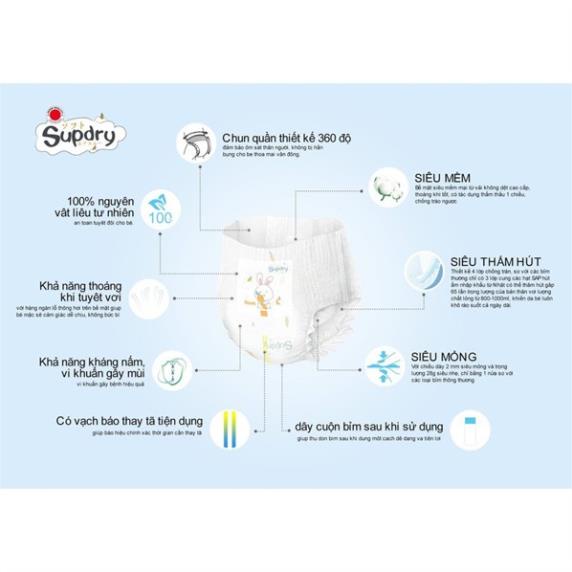 Bỉm Supdry nội địa Trung dán S72/M66, quần M64/L58/XL52/XXL50/XXXL46