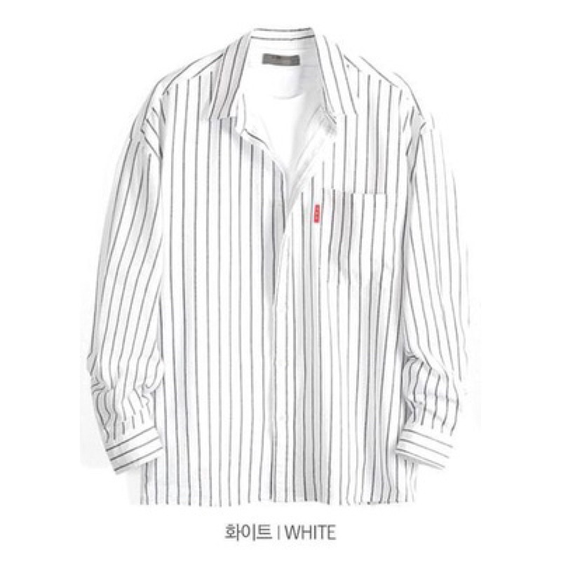 Áo sơ mi nam form rộng xuất Hàn